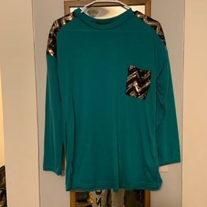 Sequin top